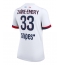 Strój piłkarski Paris Saint-Germain Warren Zaire-Emery #33 Koszulka Wyjazdowej damskie 2025-26 Krótki Rękaw