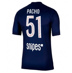 Strój piłkarski Paris Saint-Germain Willian Pacho #51 Koszulka Podstawowej 2025-26 Krótki Rękaw