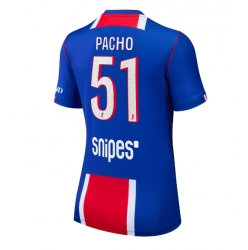 Strój piłkarski Paris Saint-Germain Willian Pacho #51 Koszulka Podstawowej damskie 2026-27 Krótki Rękaw