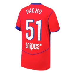 Strój piłkarski Paris Saint-Germain Willian Pacho #51 Koszulka Trzeciej 2025-26 Krótki Rękaw