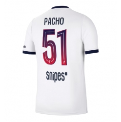 Strój piłkarski Paris Saint-Germain Willian Pacho #51 Koszulka Wyjazdowej 2026-27 Krótki Rękaw