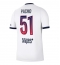 Strój piłkarski Paris Saint-Germain Willian Pacho #51 Koszulka Wyjazdowej 2026-27 Krótki Rękaw