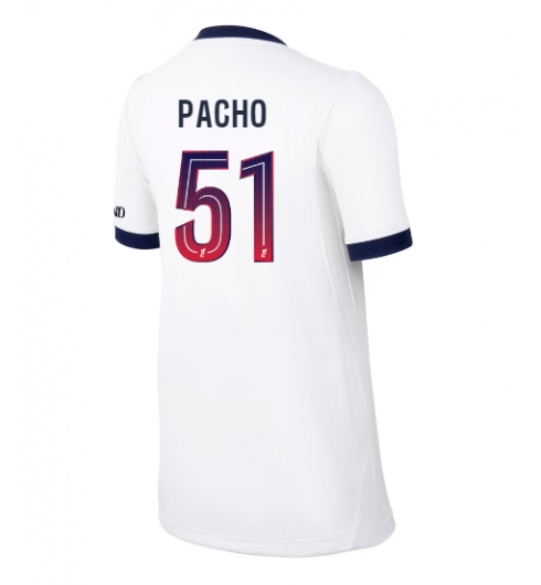Strój piłkarski Paris Saint-Germain Willian Pacho #51 Koszulka Wyjazdowej damskie 2026-27 Krótki Rękaw Strój piłkarski Paris Saint-Germain Willian Pacho #51 Koszulka Wyjazdowej damskie 2026-27 Krótki Rękaw