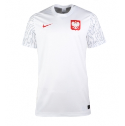 Strój piłkarski Polska Koszulka Podstawowej damskie MŚ 2022 Krótki Rękaw