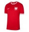 Strój piłkarski Polska Koszulka Wyjazdowej MŚ 2022 Krótki Rękaw