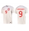 Strój piłkarski Polska Robert Lewandowski #9 Koszulka Podstawowej MŚ 2022 Krótki Rękaw