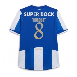 Strój piłkarski Porto Victor Froholdt #8 Koszulka Podstawowej 2025-26 Krótki Rękaw