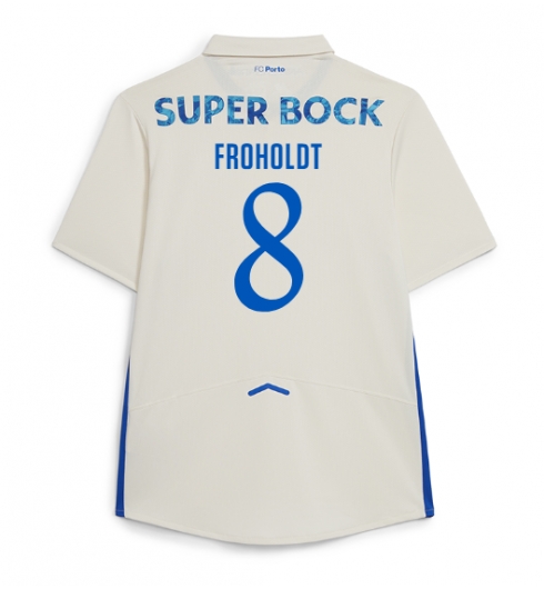 Strój piłkarski Porto Victor Froholdt #8 Koszulka Trzeciej 2025-26 Krótki Rękaw Strój piłkarski Porto Victor Froholdt #8 Koszulka Trzeciej 2025-26 Krótki Rękaw