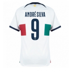 Strój piłkarski Portugalia Andre Silva #9 Koszulka Wyjazdowej MŚ 2022 Krótki Rękaw