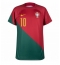 Strój piłkarski Portugalia Bernardo Silva #10 Koszulka Podstawowej MŚ 2022 Krótki Rękaw