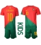 Strój piłkarski Portugalia Bernardo Silva #10 Koszulka Podstawowej dziecięce MŚ 2022 Krótki Rękaw (+ Krótkie spodenki)