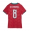 Strój piłkarski Portugalia Bruno Fernandes #8 Koszulka Podstawowej damskie MŚ 2026 Krótki Rękaw Strój piłkarski Portugalia Bruno Fernandes #8 Koszulka Podstawowej damskie MŚ 2026 Krótki Rękaw