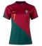 Strój piłkarski Portugalia Cristiano Ronaldo #7 Koszulka Podstawowej damskie MŚ 2022 Krótki Rękaw