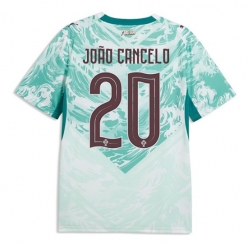 Strój piłkarski Portugalia Joao Cancelo #20 Koszulka Wyjazdowej MŚ 2026 Krótki Rękaw