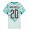 Strój piłkarski Portugalia Joao Cancelo #20 Koszulka Wyjazdowej damskie MŚ 2026 Krótki Rękaw Strój piłkarski Portugalia Joao Cancelo #20 Koszulka Wyjazdowej damskie MŚ 2026 Krótki Rękaw