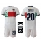 Strój piłkarski Portugalia Joao Cancelo #20 Koszulka Wyjazdowej dziecięce MŚ 2022 Krótki Rękaw (+ Krótkie spodenki)