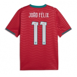 Strój piłkarski Portugalia Joao Felix #11 Koszulka Podstawowej MŚ 2026 Krótki Rękaw