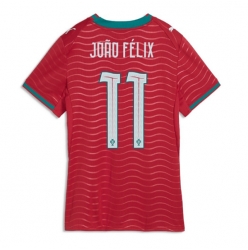 Strój piłkarski Portugalia Joao Felix #11 Koszulka Podstawowej damskie MŚ 2026 Krótki Rękaw