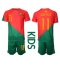Strój piłkarski Portugalia Joao Felix #11 Koszulka Podstawowej dziecięce MŚ 2022 Krótki Rękaw (+ Krótkie spodenki)