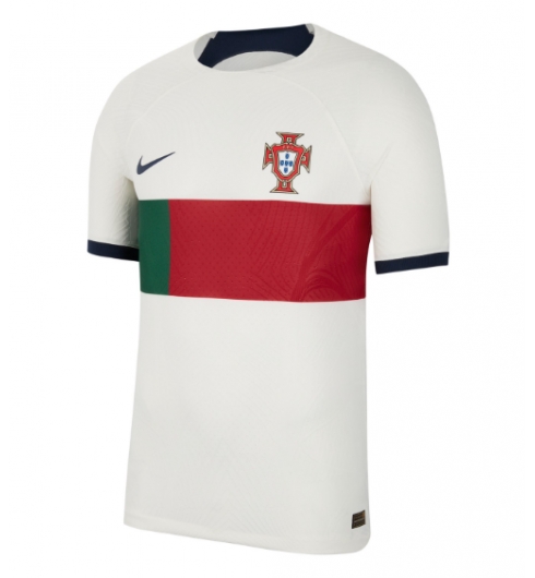 Strój piłkarski Portugalia Koszulka Wyjazdowej MŚ 2022 Krótki Rękaw