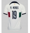 Strój piłkarski Portugalia Nuno Mendes #19 Koszulka Wyjazdowej MŚ 2022 Krótki Rękaw