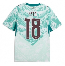 Strój piłkarski Portugalia Pedro Neto #18 Koszulka Wyjazdowej MŚ 2026 Krótki Rękaw