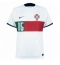 Strój piłkarski Portugalia Rafael Leao #15 Koszulka Wyjazdowej MŚ 2022 Krótki Rękaw
