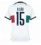 Strój piłkarski Portugalia Rafael Leao #15 Koszulka Wyjazdowej MŚ 2022 Krótki Rękaw