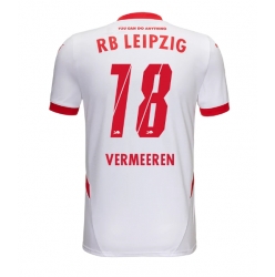 Strój piłkarski RB Leipzig Arthur Vermeeren #18 Koszulka Podstawowej 2024-25 Krótki Rękaw