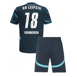 Strój piłkarski RB Leipzig Arthur Vermeeren #18 Koszulka Trzeciej dziecięce 2024-25 Krótki Rękaw (+ Krótkie spodenki)
