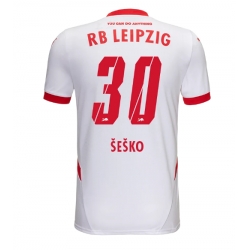 Strój piłkarski RB Leipzig Benjamin Sesko #30 Koszulka Podstawowej 2024-25 Krótki Rękaw
