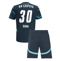 Strój piłkarski RB Leipzig Benjamin Sesko #30 Koszulka Trzeciej dziecięce 2024-25 Krótki Rękaw (+ Krótkie spodenki)