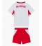 Strój piłkarski RB Leipzig Koszulka Podstawowej dziecięce 2026-27 Krótki Rękaw (+ Krótkie spodenki)