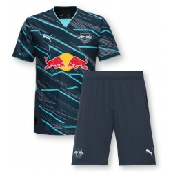 Strój piłkarski RB Leipzig Koszulka Trzeciej dziecięce 2024-25 Krótki Rękaw (+ Krótkie spodenki)