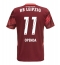 Strój piłkarski RB Leipzig Lois Openda #11 Koszulka Wyjazdowej 2024-25 Krótki Rękaw