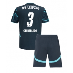 Strój piłkarski RB Leipzig Lutsharel Geertruida #3 Koszulka Trzeciej dziecięce 2024-25 Krótki Rękaw (+ Krótkie spodenki)
