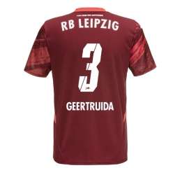 Strój piłkarski RB Leipzig Lutsharel Geertruida #3 Koszulka Wyjazdowej 2024-25 Krótki Rękaw