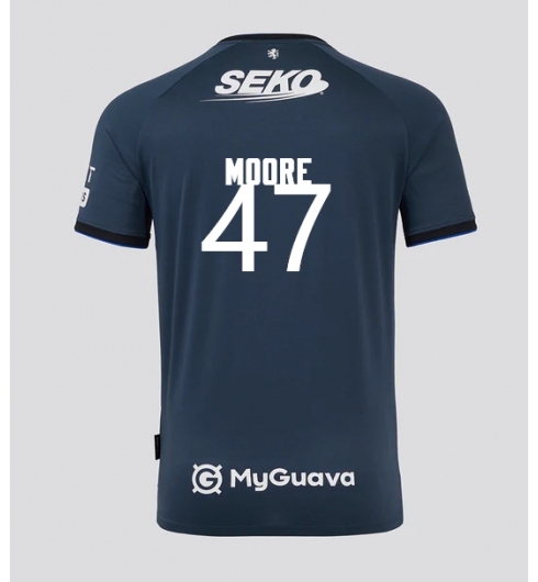Strój piłkarski Rangers Mikey Moore #47 Koszulka Trzeciej 2025-26 Krótki Rękaw Strój piłkarski Rangers Mikey Moore #47 Koszulka Trzeciej 2025-26 Krótki Rękaw