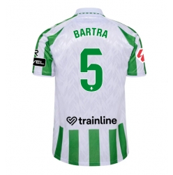 Strój piłkarski Real Betis Marc Bartra #5 Koszulka Podstawowej 2024-25 Krótki Rękaw