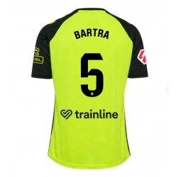 Strój piłkarski Real Betis Marc Bartra #5 Koszulka Wyjazdowej 2024-25 Krótki Rękaw