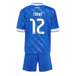 Strój piłkarski Real Madrid Alexander-Arnold #12 Koszulka Trzeciej dziecięce 2025-26 Krótki Rękaw (+ Krótkie spodenki)