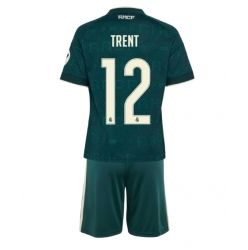 Strój piłkarski Real Madrid Alexander-Arnold #12 Koszulka Wyjazdowej dziecięce 2026-27 Krótki Rękaw (+ Krótkie spodenki)