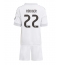 Strój piłkarski Real Madrid Antonio Rudiger #22 Koszulka Podstawowej dziecięce 2025-26 Krótki Rękaw (+ Krótkie spodenki)