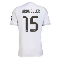 Strój piłkarski Real Madrid Arda Guler #15 Koszulka Podstawowej 2025-26 Krótki Rękaw
