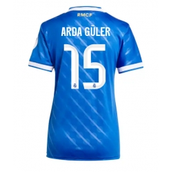 Strój piłkarski Real Madrid Arda Guler #15 Koszulka Trzeciej damskie 2025-26 Krótki Rękaw