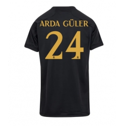 Strój piłkarski Real Madrid Arda Guler #24 Koszulka Trzeciej damskie 2023-24 Krótki Rękaw