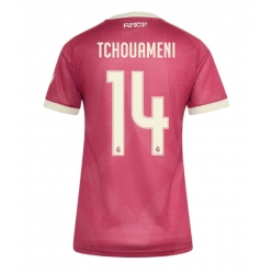 Strój piłkarski Real Madrid Aurelien Tchouameni #14 Koszulka Trzeciej damskie 2026-27 Krótki Rękaw