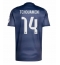 Strój piłkarski Real Madrid Aurelien Tchouameni #14 Koszulka Wyjazdowej 2025-26 Krótki Rękaw