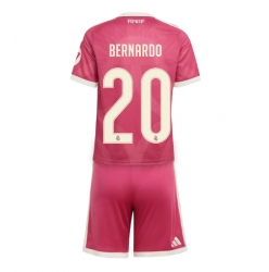 Strój piłkarski Real Madrid Bernardo Silva #20 Koszulka Trzeciej dziecięce 2026-27 Krótki Rękaw (+ Krótkie spodenki)