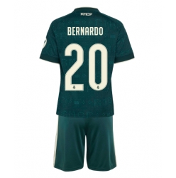 Strój piłkarski Real Madrid Bernardo Silva #20 Koszulka Wyjazdowej dziecięce 2026-27 Krótki Rękaw (+ Krótkie spodenki)
